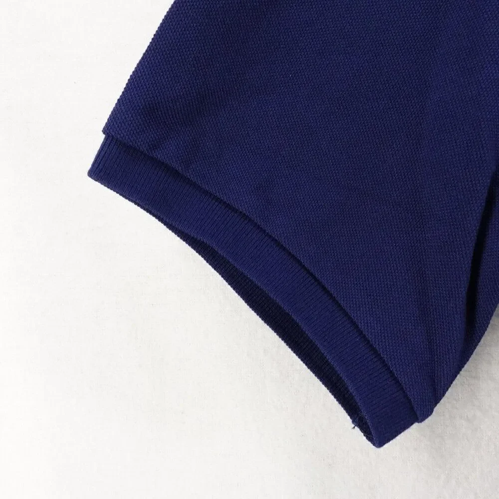 Polo Ralph Lauren Men's Slim Fit Lunar New Year Triple-Pony Polo Shirt Blue XL